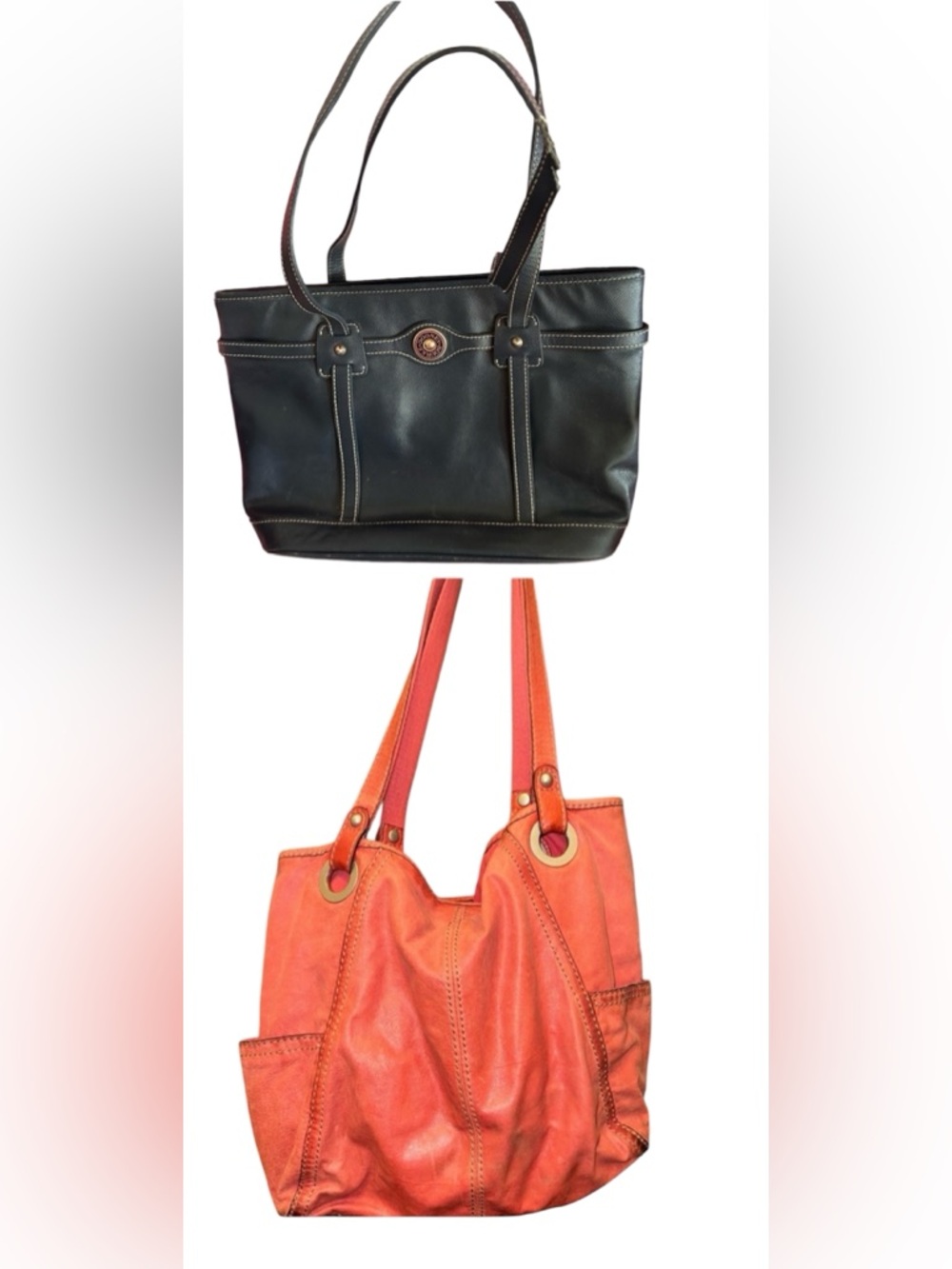 Dooney Bourke & Fossil Project Bags 2 piece lot for repair